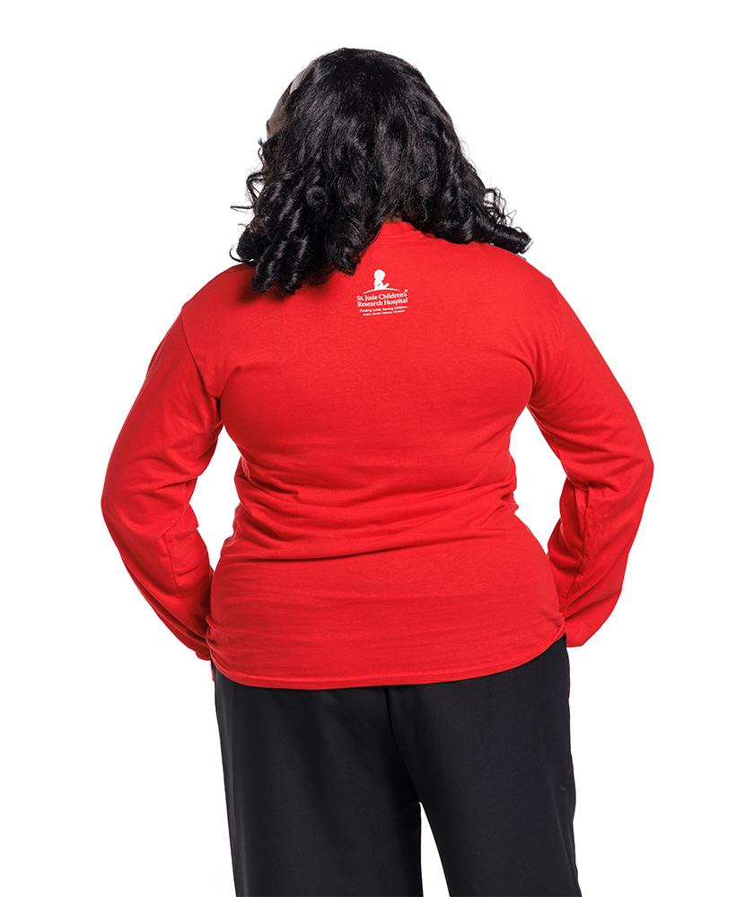 Primary image St. Jude HOPE Long Sleeve Tee - Red